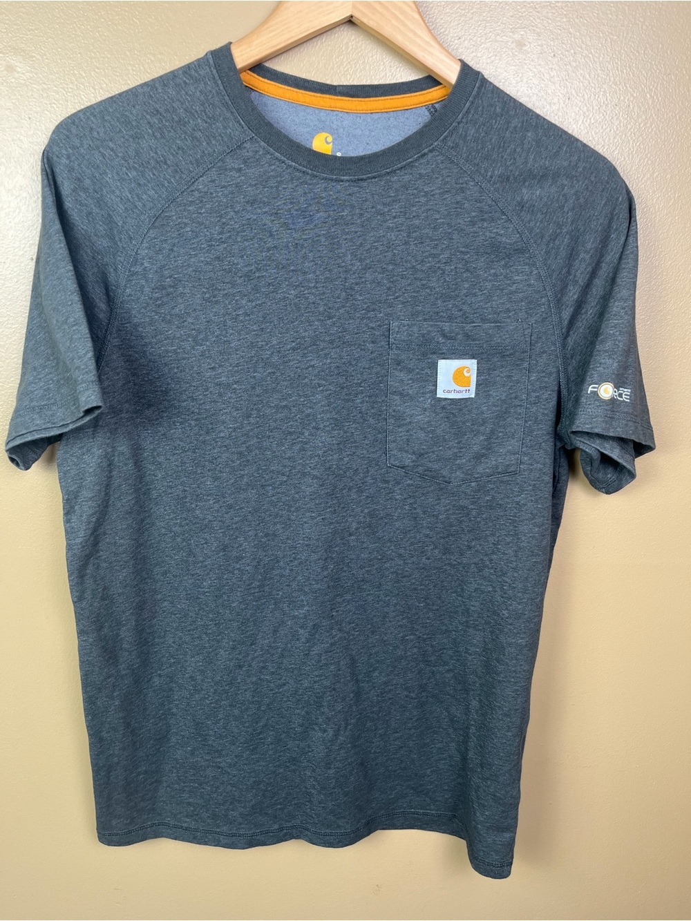 Carhartt Grey Men's Tee Shirt Size Small